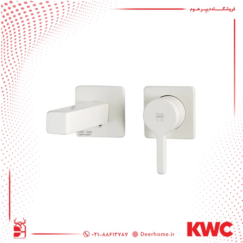 شیر روشویی توکار KWC مدل آوا تیپ 2 یونیورسال — تصویر ۲