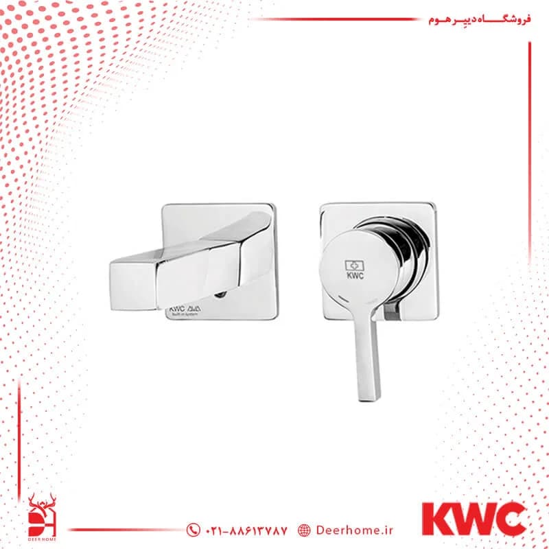 شیر روشویی توکار KWC مدل آوا تیپ 2 یونیورسال
