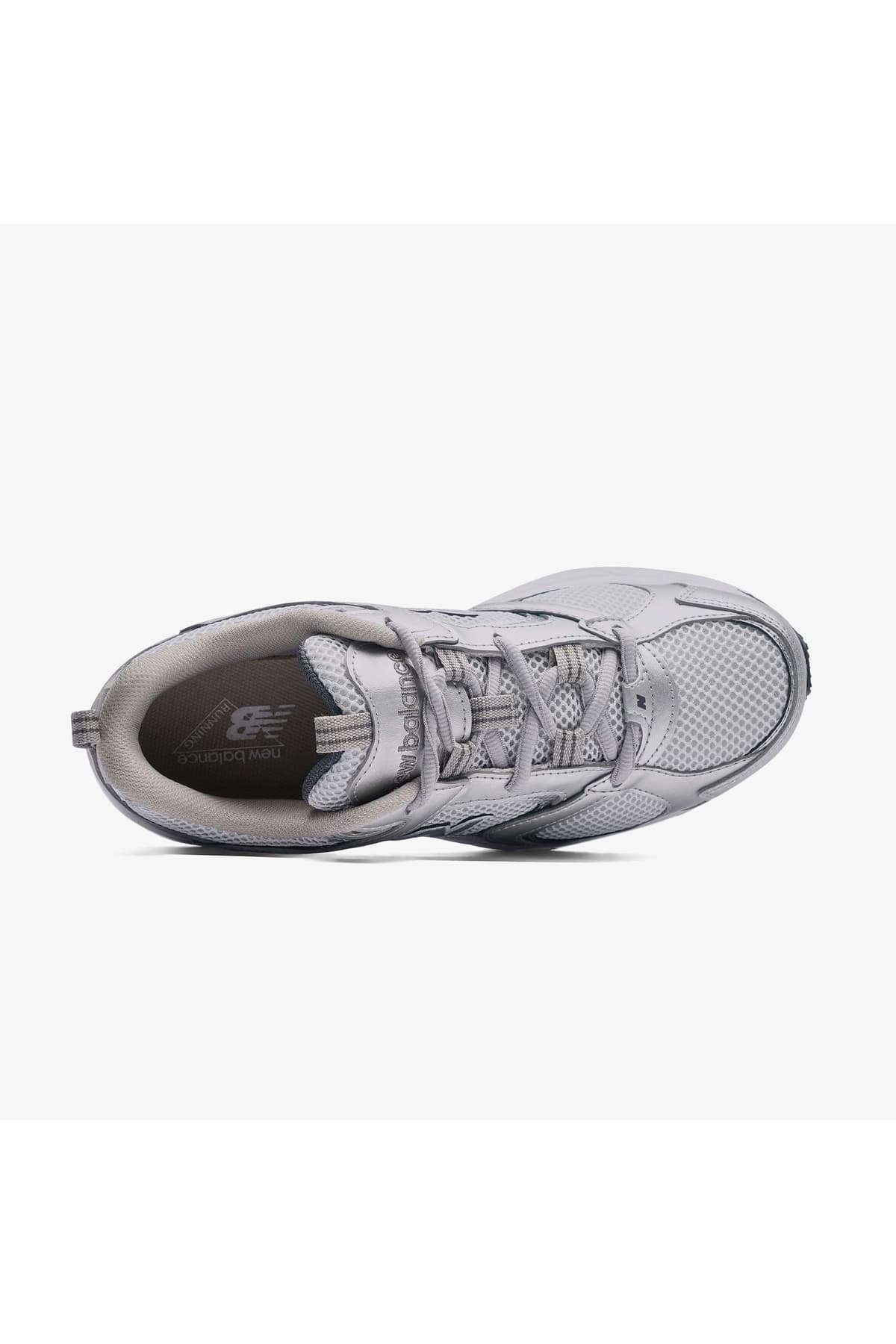 کفش اسنیکر نیو بالانس زنانه خاکستری بیسیک راسته کژوال/روزمره | New Balance ML408GS TR — تصویر ۳