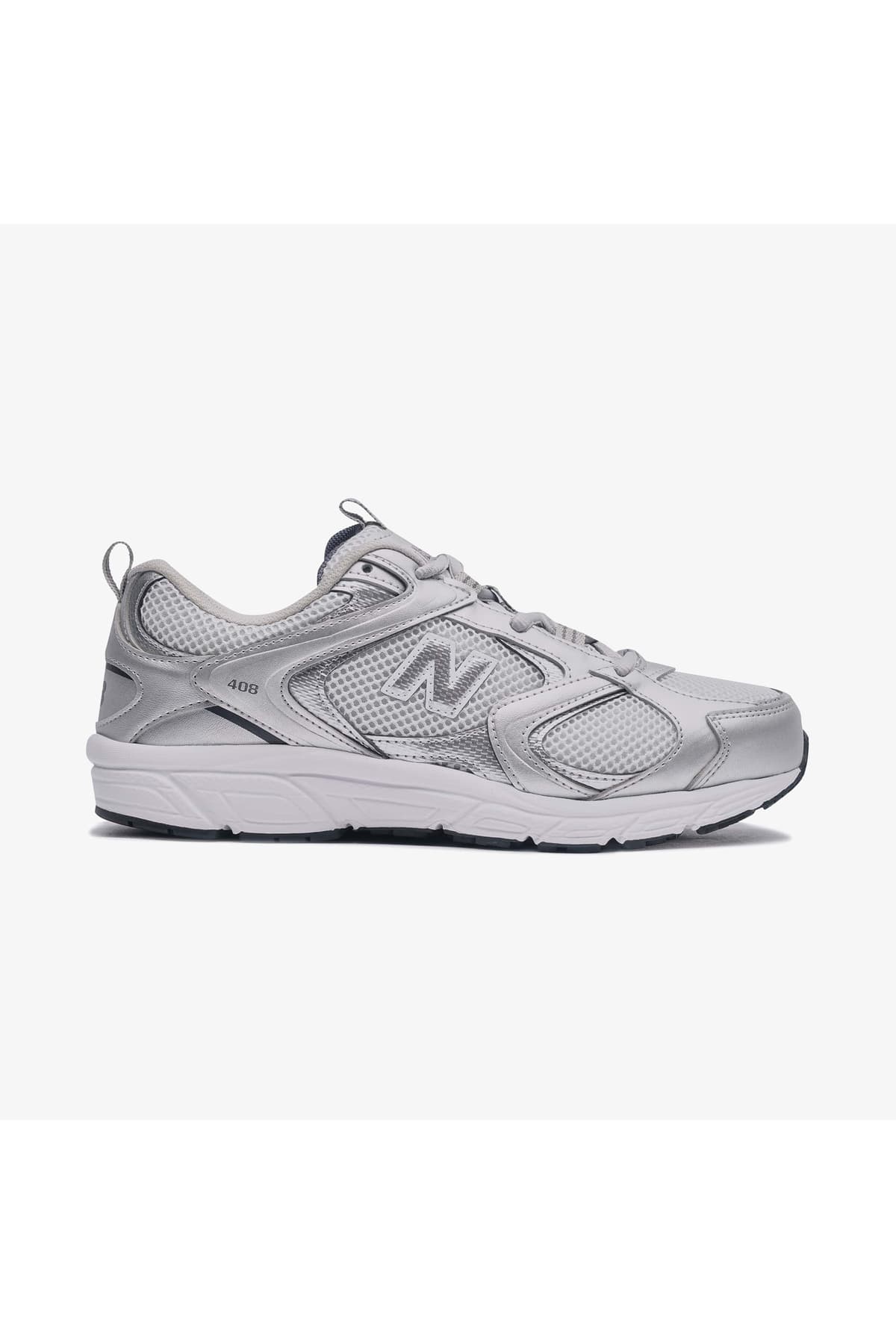کفش اسنیکر نیو بالانس زنانه خاکستری بیسیک راسته کژوال/روزمره | New Balance ML408GS TR
