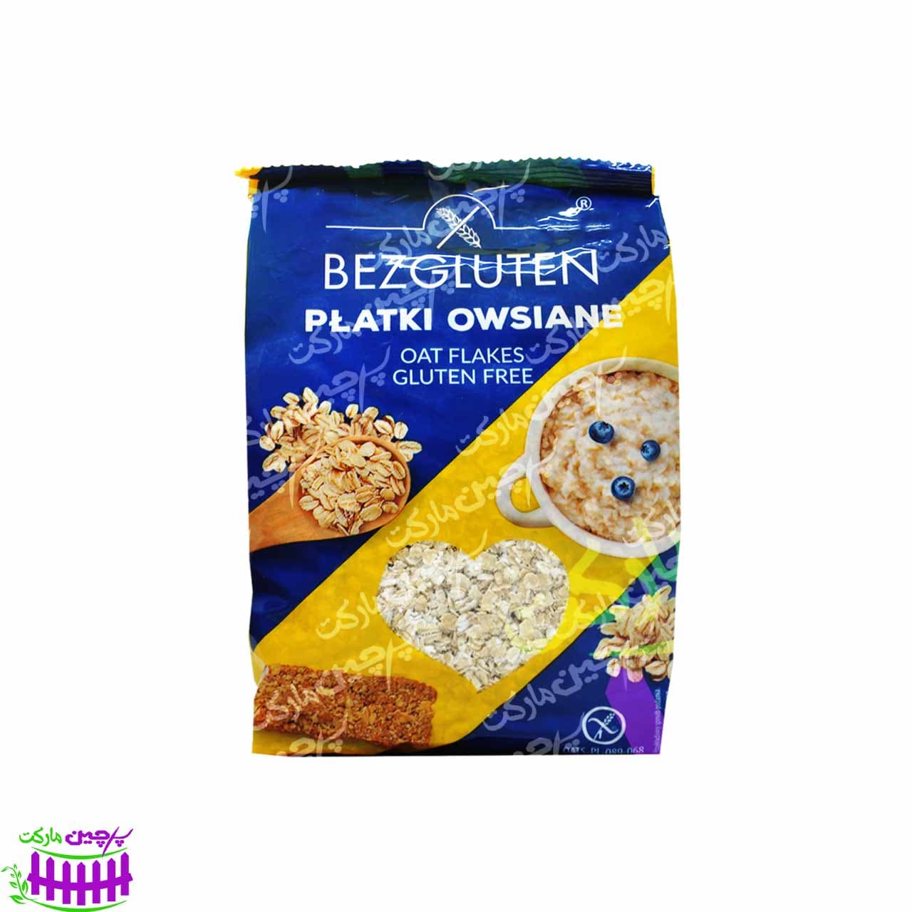 جو دو سر پرک ( اوت میل بدون گلوتن ) 300 گرم بزگلوتن – bezgluten