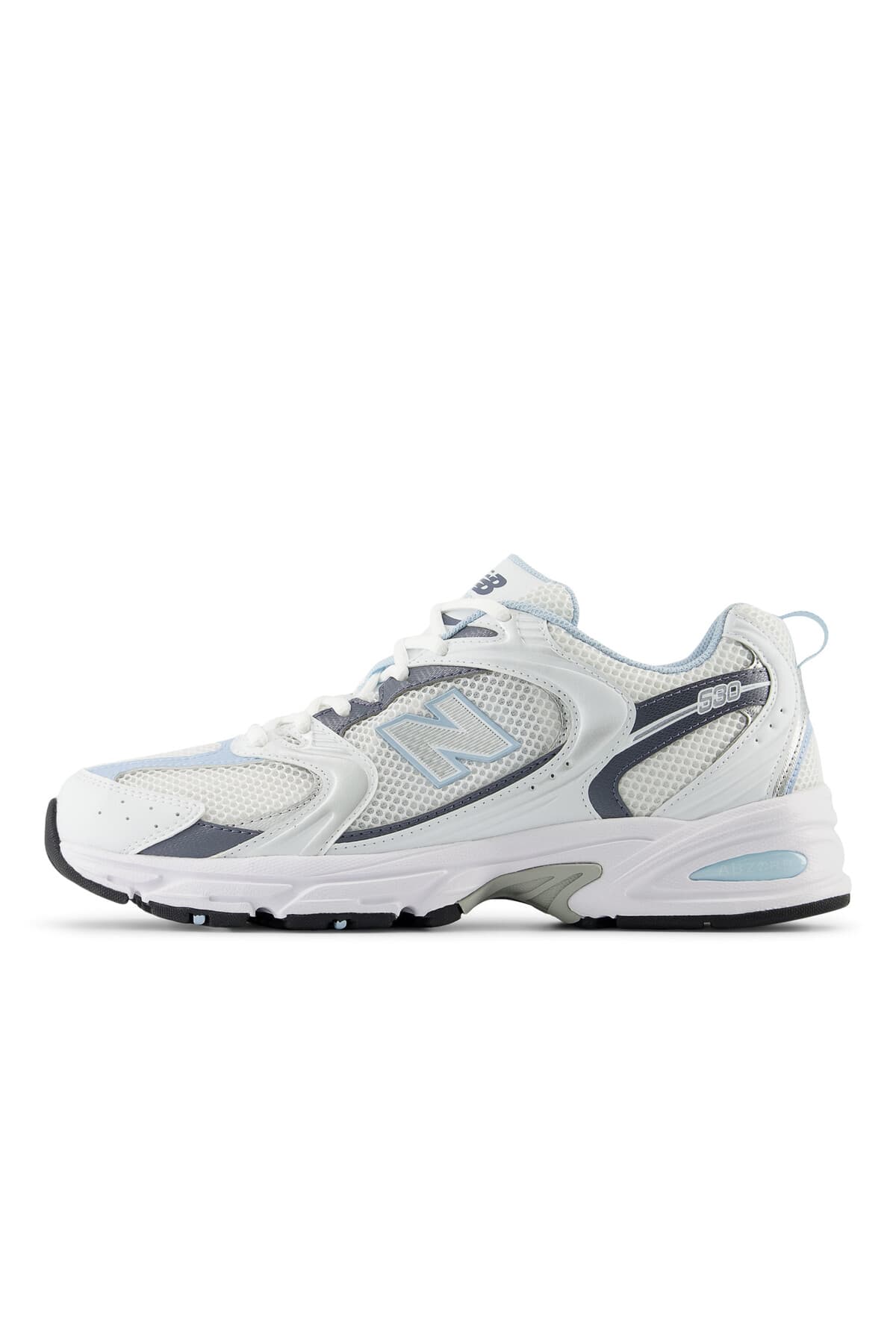 کفش اسنیکر نیو بالانس زنانه منسوجات سفید بیسیک راسته Classical/کلاسیک | New Balance MR530RA DK — تصویر ۳