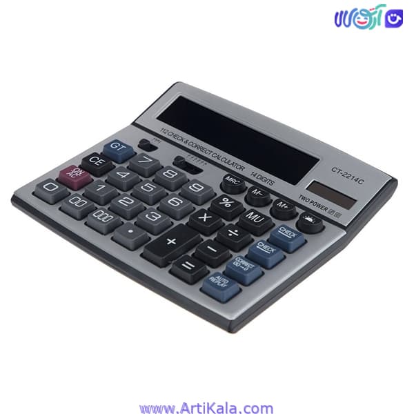 ماشین حساب مدل CT-2214C — تصویر ۳