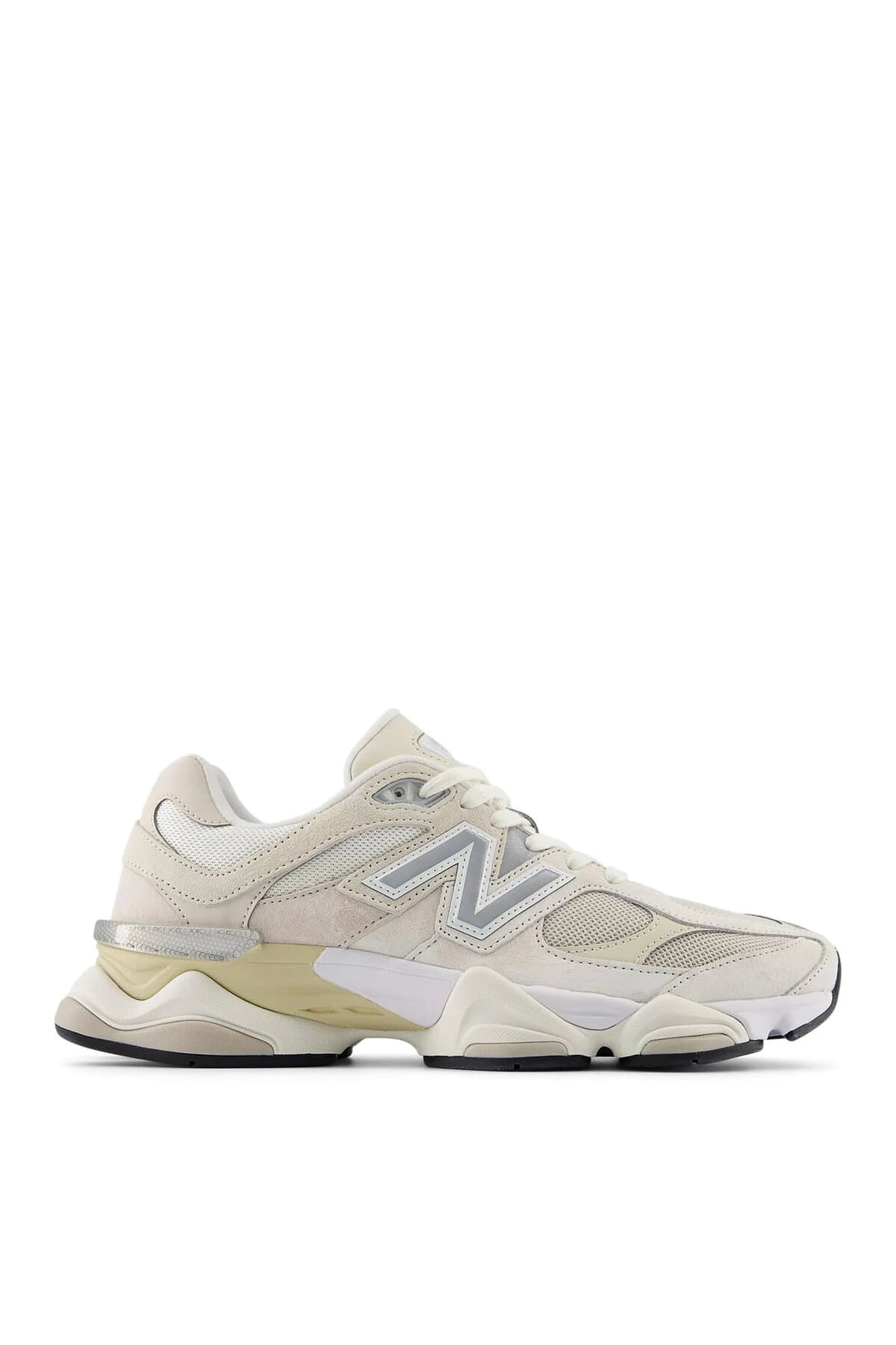 کفش اسنیکر نیو بالانس زنانه چرم سفید راسته اسپرت | New Balance U9060WHT-WHT VI