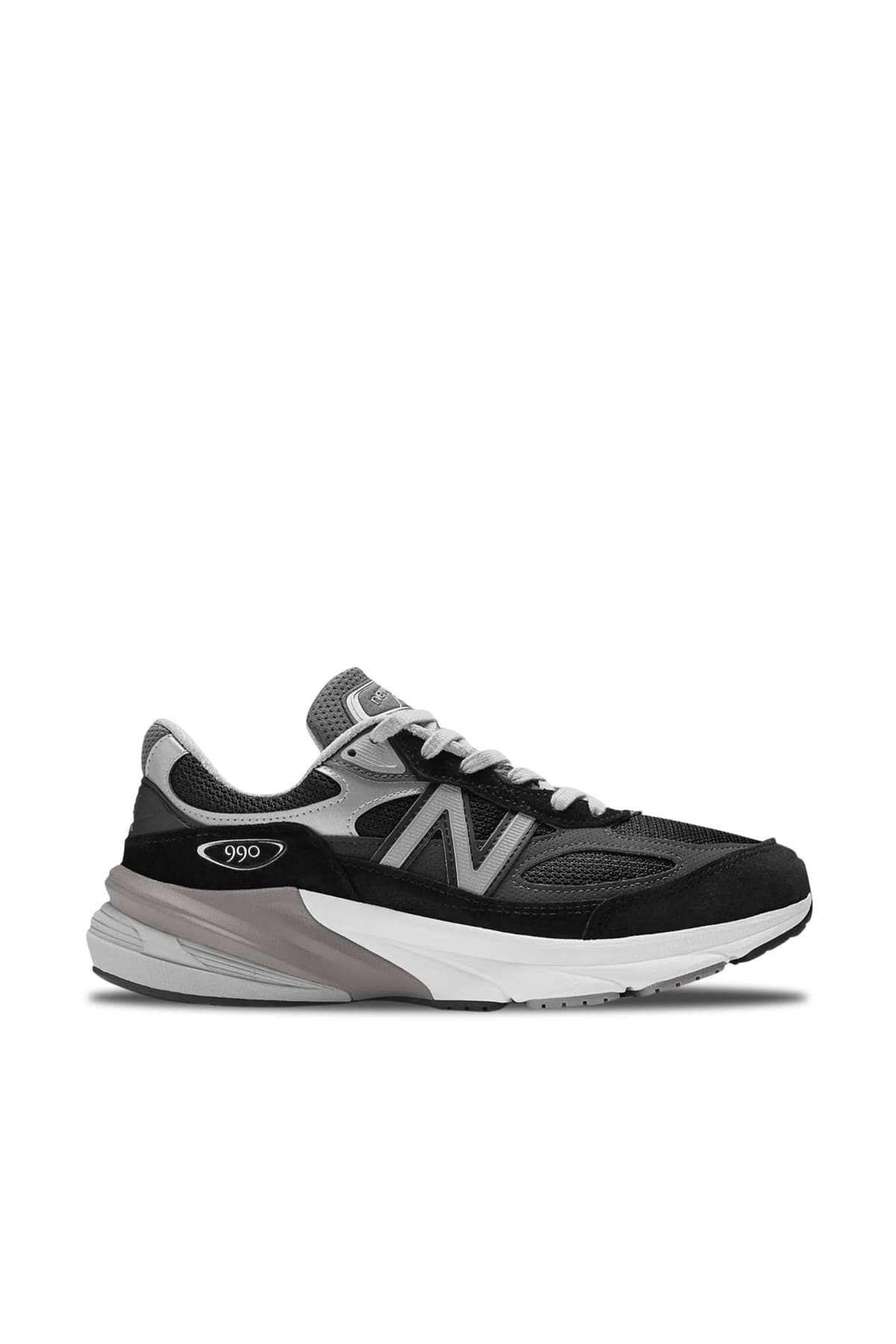 کفش اسنیکر نیو بالانس مردانه جیر مشکی بیسیک راسته کژوال/روزمره | New Balance W990 US