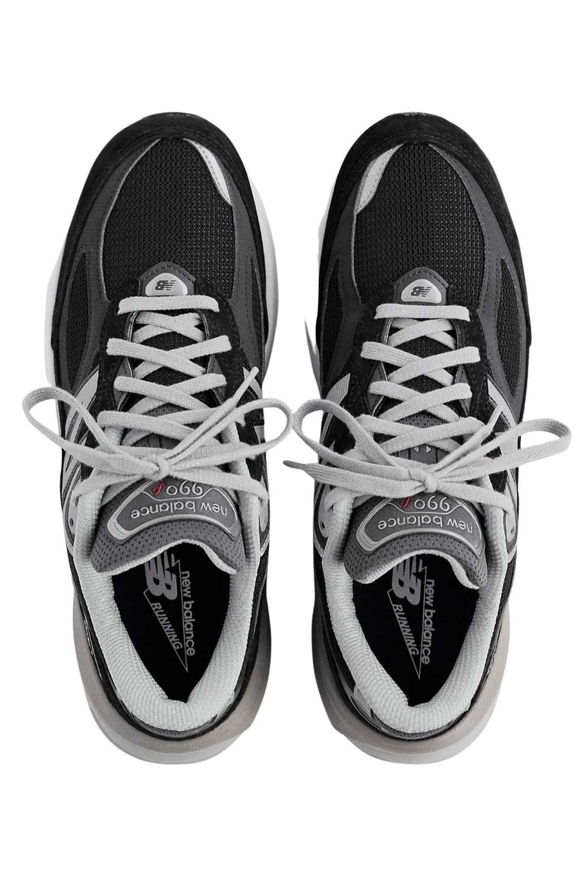 کفش اسنیکر نیو بالانس مردانه جیر مشکی بیسیک راسته کژوال/روزمره | New Balance W990 US — تصویر ۳