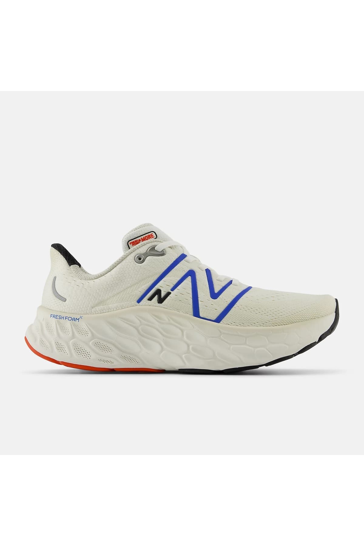 کفش اسنیکر نیو بالانس مردانه پارچه بژ بیسیک راسته اسپرت | New Balance MMORCE4 VN
