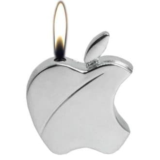 فندک مینگجو مدل Apple Silver
