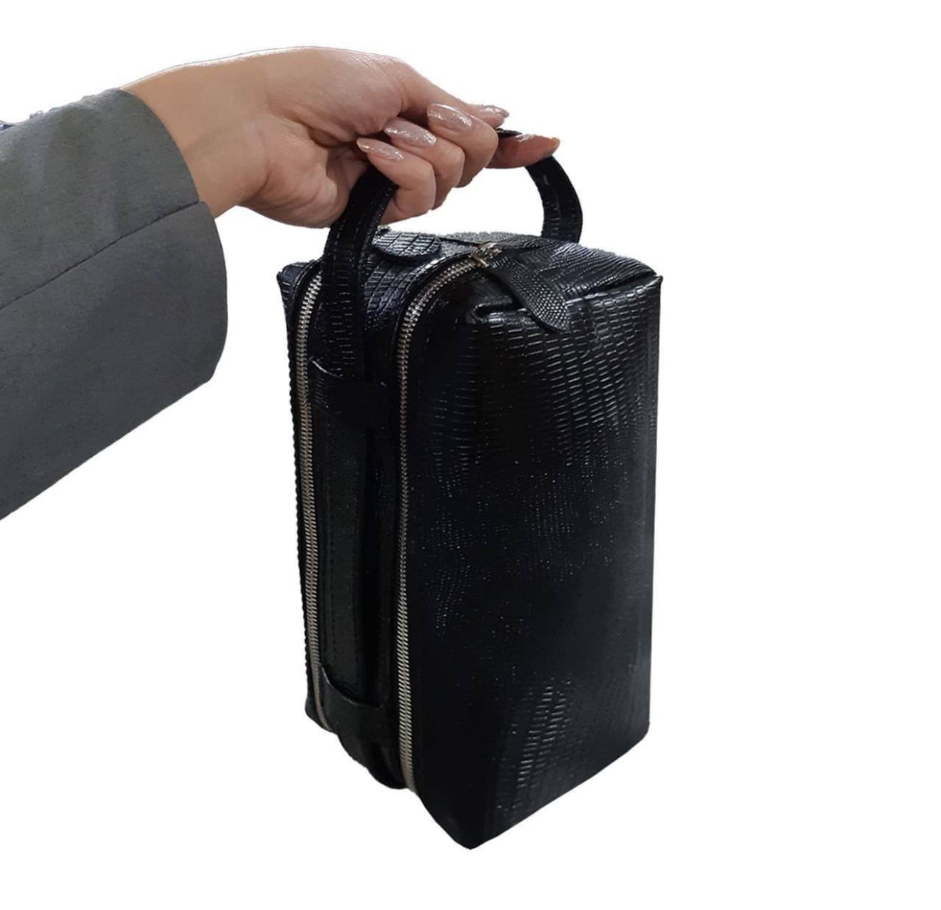شوز بگ چرم طبیعی دستي p — تصویر ۳