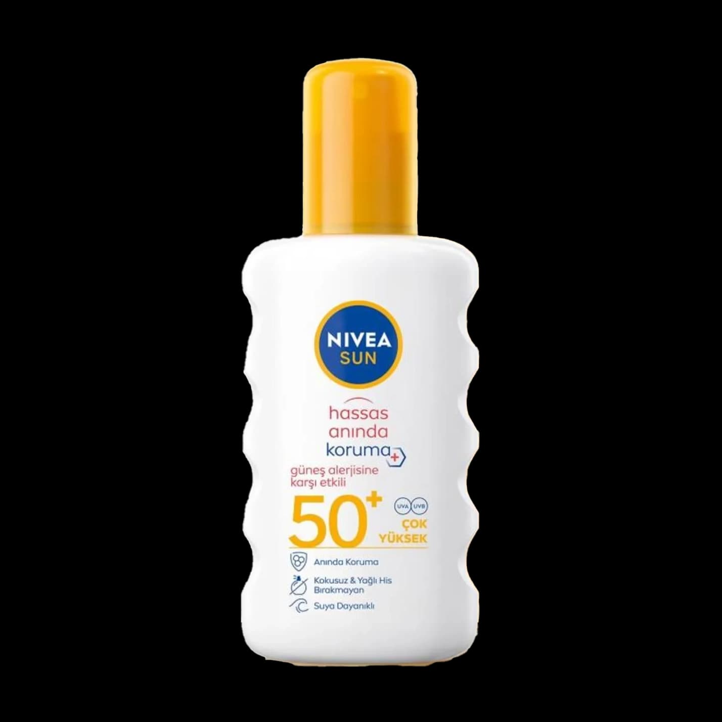 اسپری ضد آلرژی ضدآفتاب SPF 50+ ضدحساسیت از نور آفتاب 200 میلی لیتر نیوا NIVEA