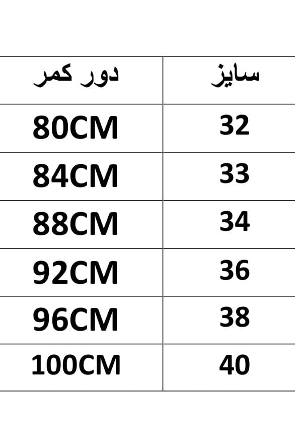 شلوار جين راسته مردانه آبي تيره کد109 — تصویر ۳