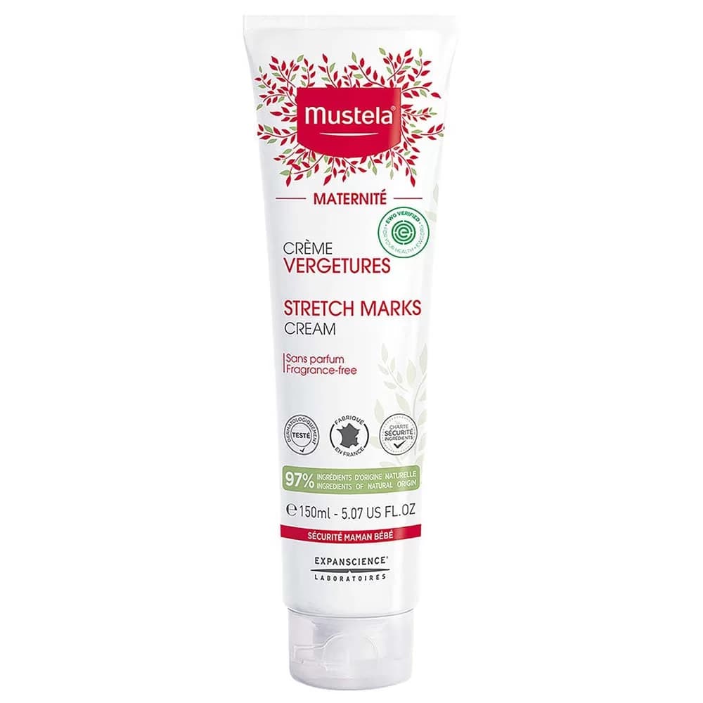 کرم پیشگیری و ضد ترک بارداری موستلا Mustela استرچ مارک حجم 150 میلی لیتر — تصویر ۲