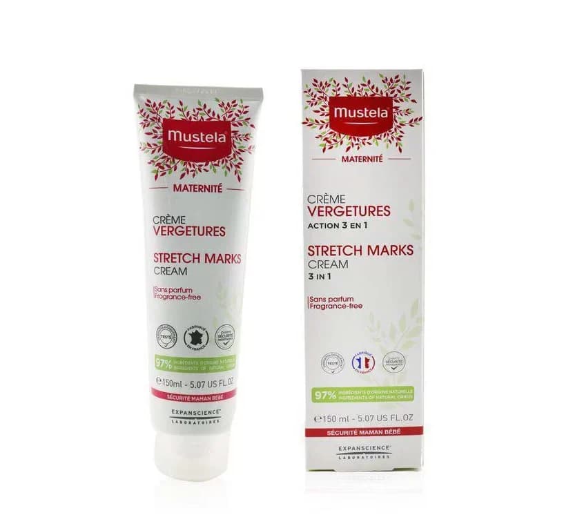 کرم پیشگیری و ضد ترک بارداری موستلا Mustela استرچ مارک حجم 150 میلی لیتر