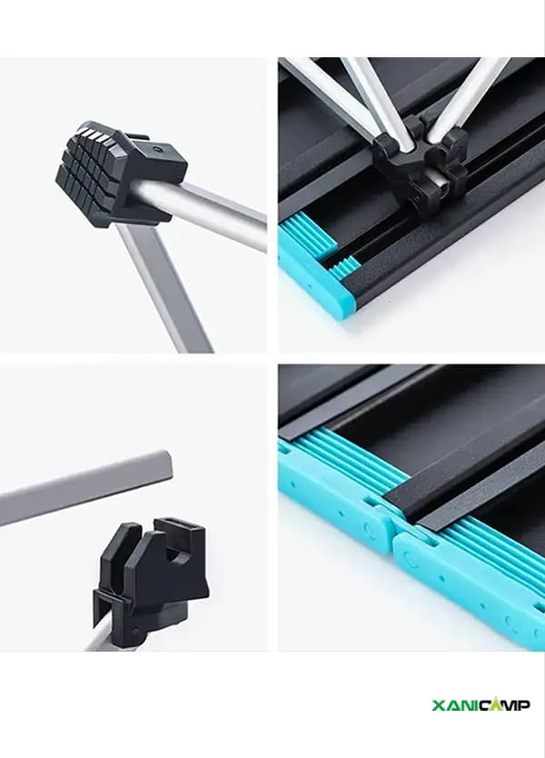 میز آلومینیومی تاشو نیچرهایک مدل NH19Z008-Z — تصویر ۳