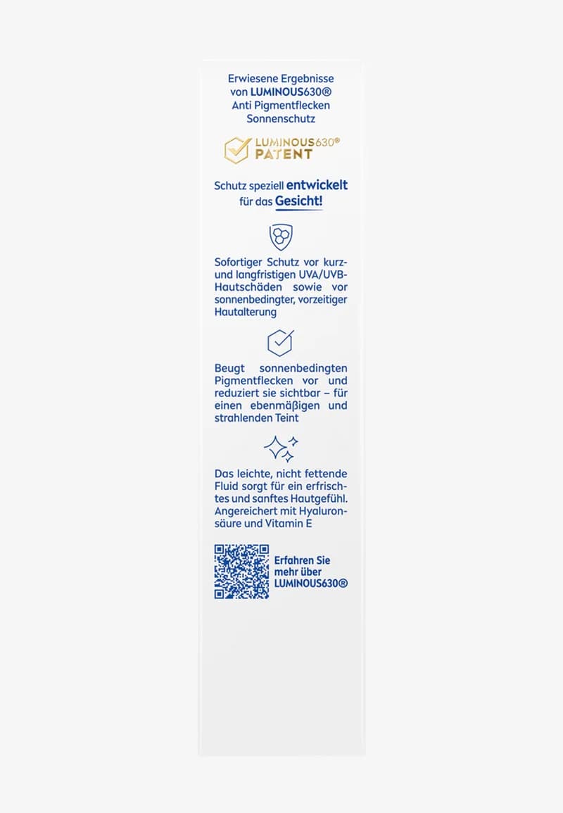 مایع ضد آفتاب ضد لک لومینیس 630 SPF50 نیوا — تصویر ۳