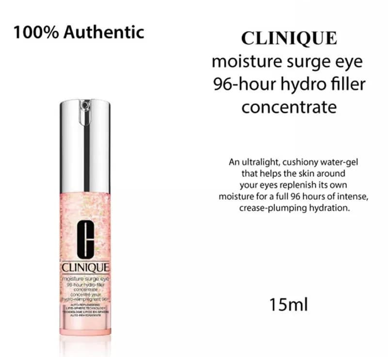 دورچشم هیدروفیلر کلینیک Moisture Surge Eye 96-Hour حجم 15 میل — تصویر ۴