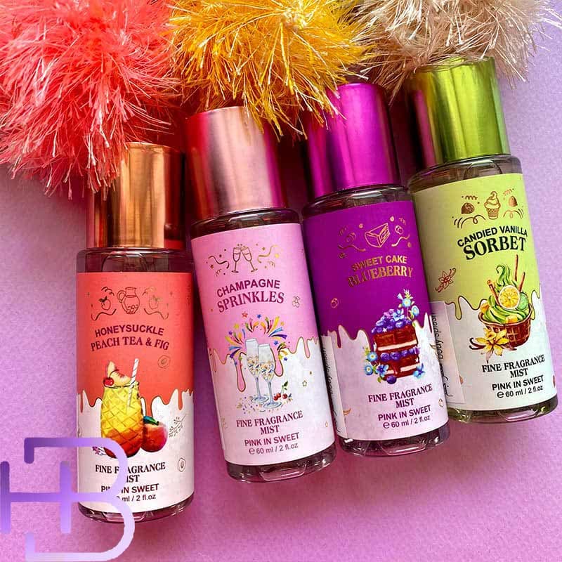 بادی اسپلش pink in sweet 60 میلی لیتر آبنباتی — تصویر ۲