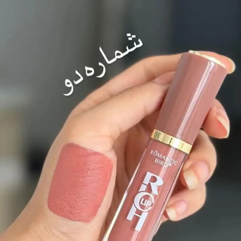 رژ مایع جولیوس julius ضدآب و 24 ساعته — تصویر ۳