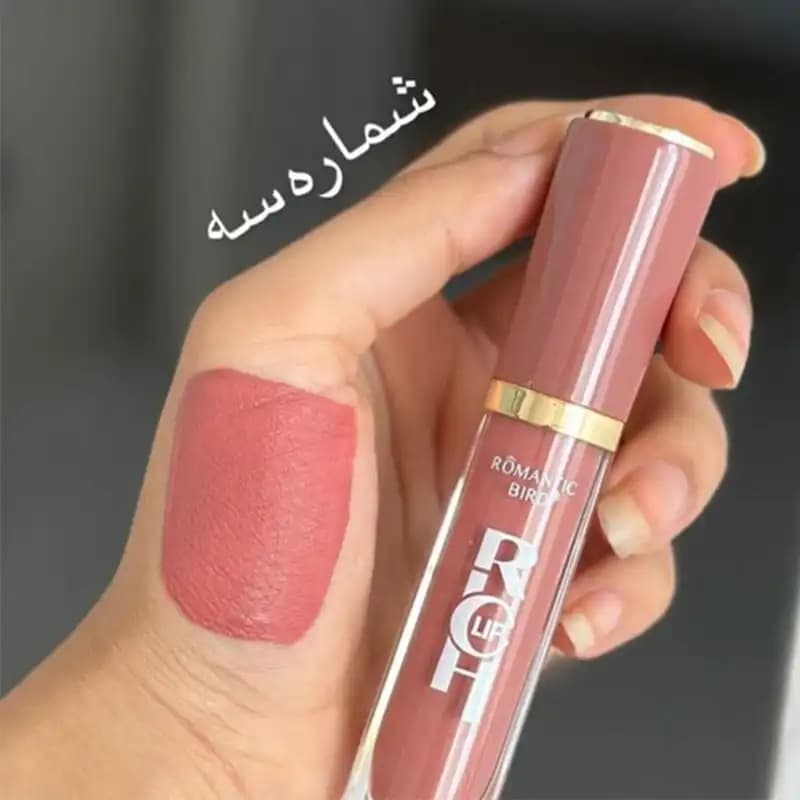 رژ مایع جولیوس julius ضدآب و 24 ساعته — تصویر ۴