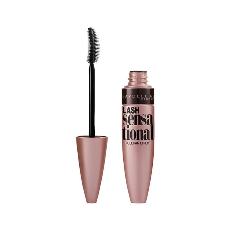 ریمل حجم دهنده بلند کننده میبلین مدل Lash Sensational |‌ ریمل میبلین صورتی