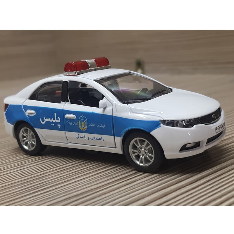 ماشین بازی مدل فلزی پلیس Cerato — تصویر ۴
