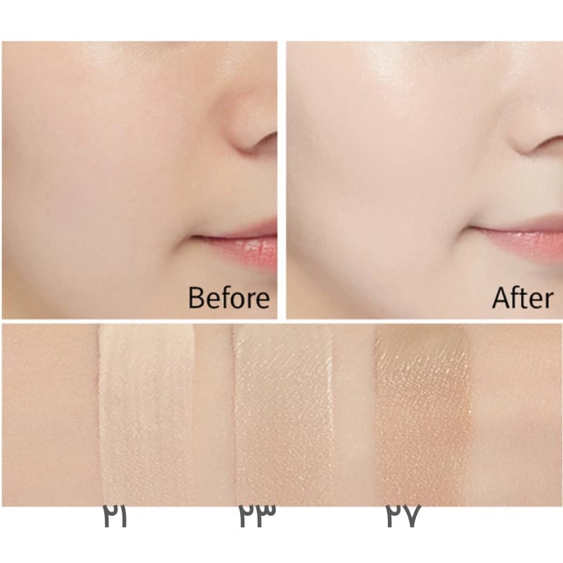 بی بی کرم پرفکت کاور SPF 42 کرم پودر رز بری — تصویر ۲