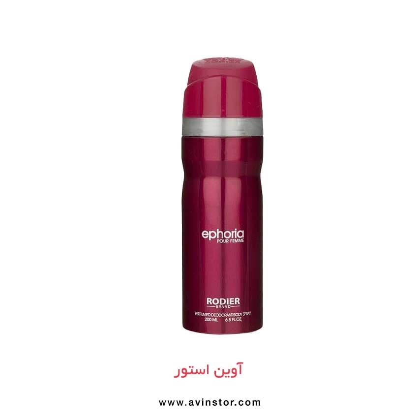 اسپری بدن زنانه رودیر مدل Ephoria