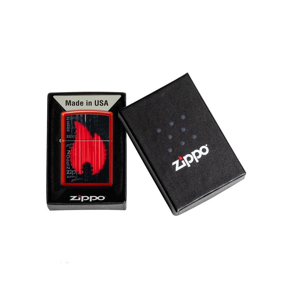 فندک زیپو اصل Zippo Flame Design کد 49584​ — تصویر ۴