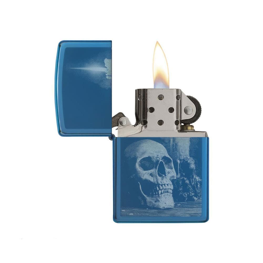 فندک زیپو اصل Zippo Skull Design کد 29704 — تصویر ۲