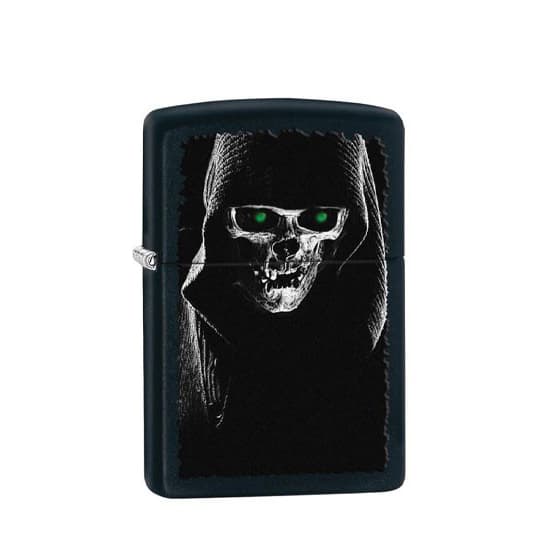 فندک زیپو اصل Zippo Hooded Skull کد 28436