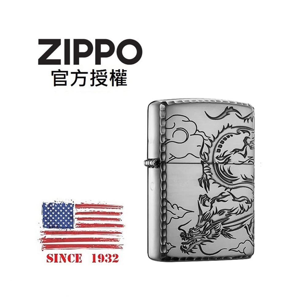 فندک زیپو اصل Zippo Tribal Dragon کد ZA-3-5A — تصویر ۴