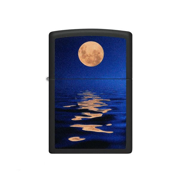 فندک زیپو اصل Zippo Full Moon Design کد 49810 — تصویر ۴