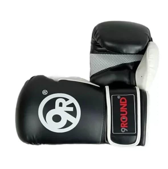 دستکش بوکس 9ROUND مشکی سفید