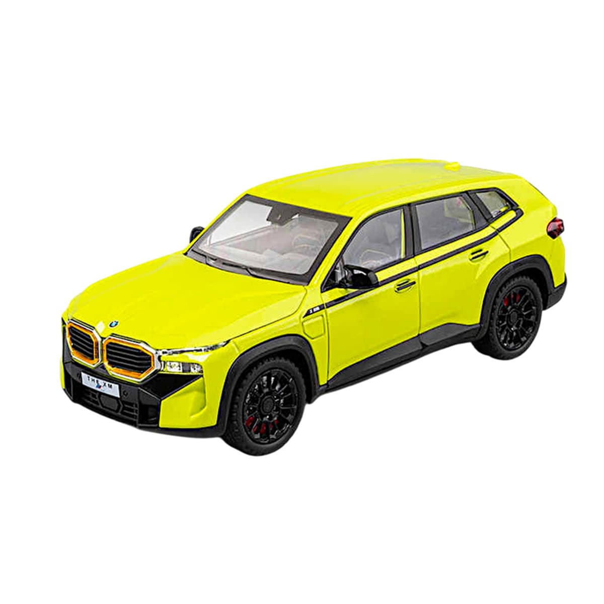 ماشین عقب‌کش فلزی BMW XM دودزا 1/24 | موزیکال، چراغ‌دار و فرمان‌پذیر