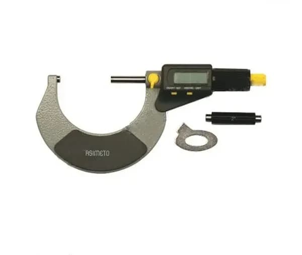 میکرومتر دیجیتال آسیمتو خارج سنج 75-50 میلی متر مدل 0-03-116 — تصویر ۲
