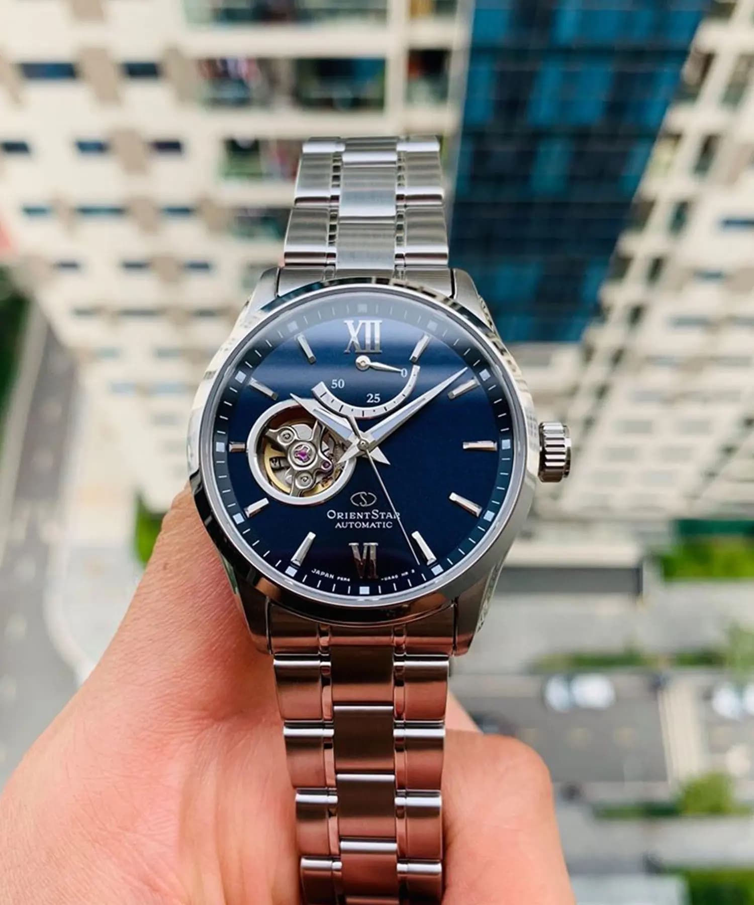 ساعت مچی مردانه اصل اورینت (orient) زیرمجموعه مکانیکی مدل RE-AT0001L00B — تصویر ۳