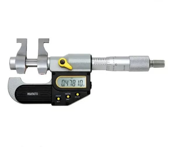 میکرومتر دیجیتال آسیمتو داخل سنج 50-25 میلی متر مدل 0-02-207