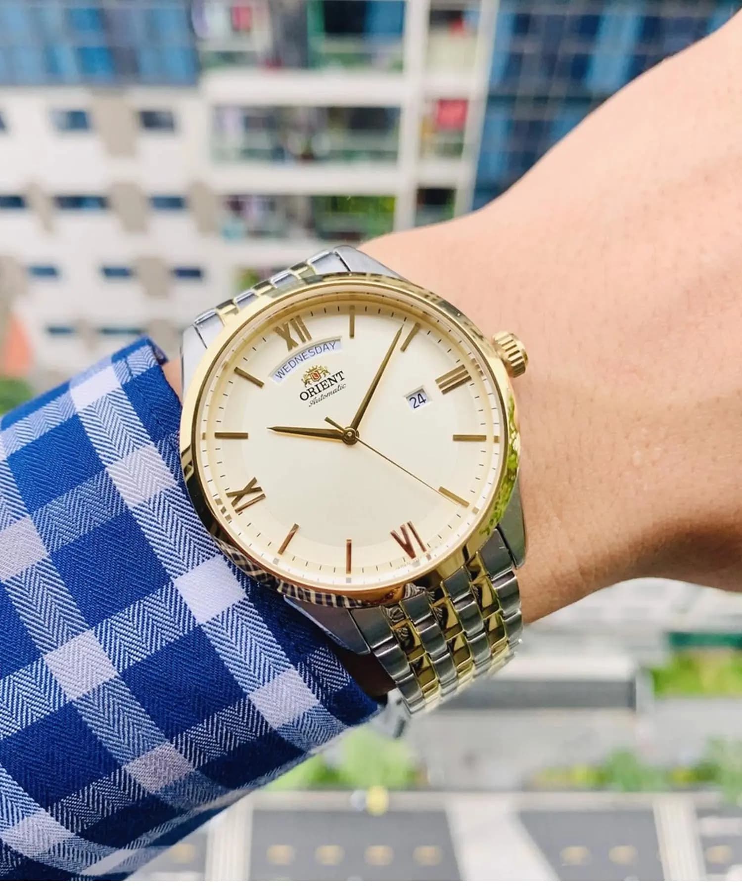 ساعت مچی مردانه اصل اورینت (orient) زیرمجموعه مکانیکی مدل RA-AX0002S0HC — تصویر ۲