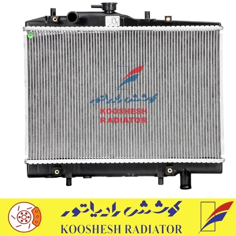 رادیاتور پراید گرمسیری (پرلوله) کوشش رادیاتور