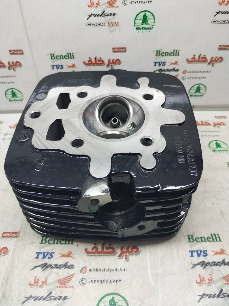 سر سیلندر موتور هوندا 250 cg سی جی و تریل 250 (دنده تایم) — تصویر ۴