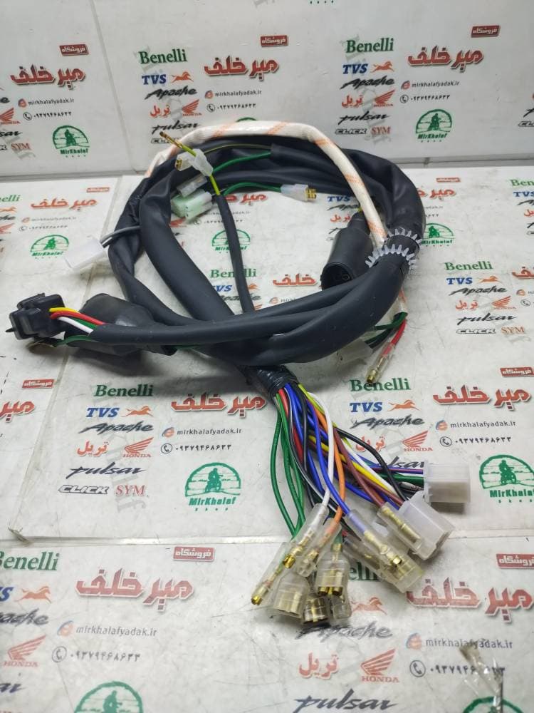 سیم کشی برق کامل موتور تریل xl ایکس ال — تصویر ۲