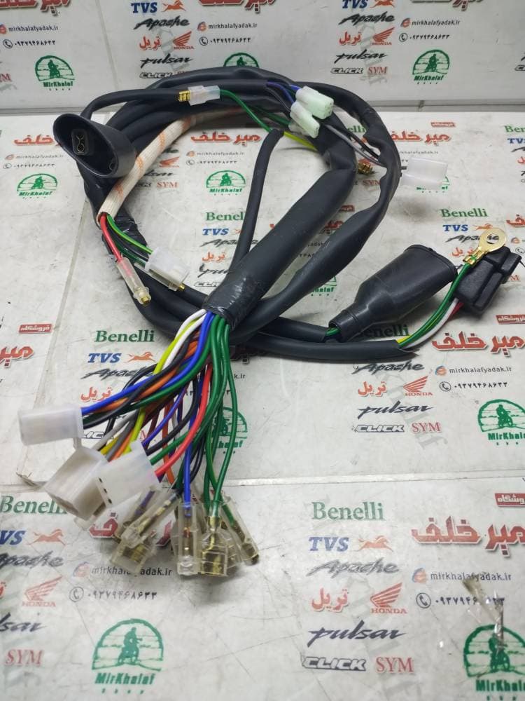 سیم کشی برق کامل موتور تریل xl ایکس ال