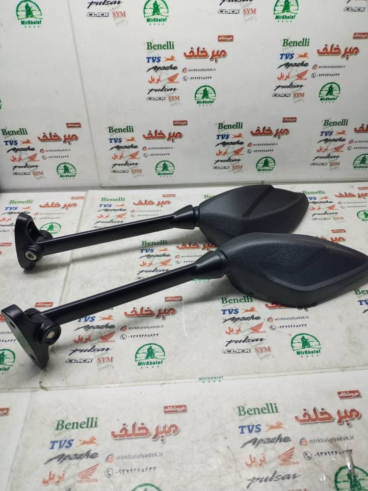 اینه موتور (کنسول ثابت) مگلی 200 250 اصلی (جفتی) — تصویر ۲