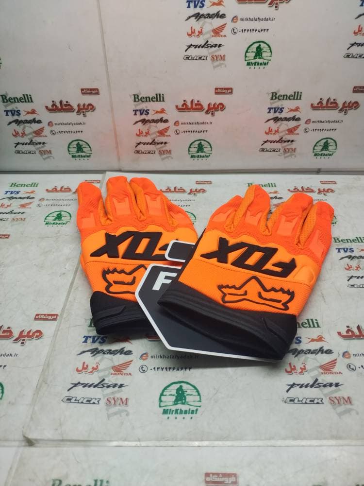 دستکش حرفه ای اسپرت کراسی خارجی نارنجی