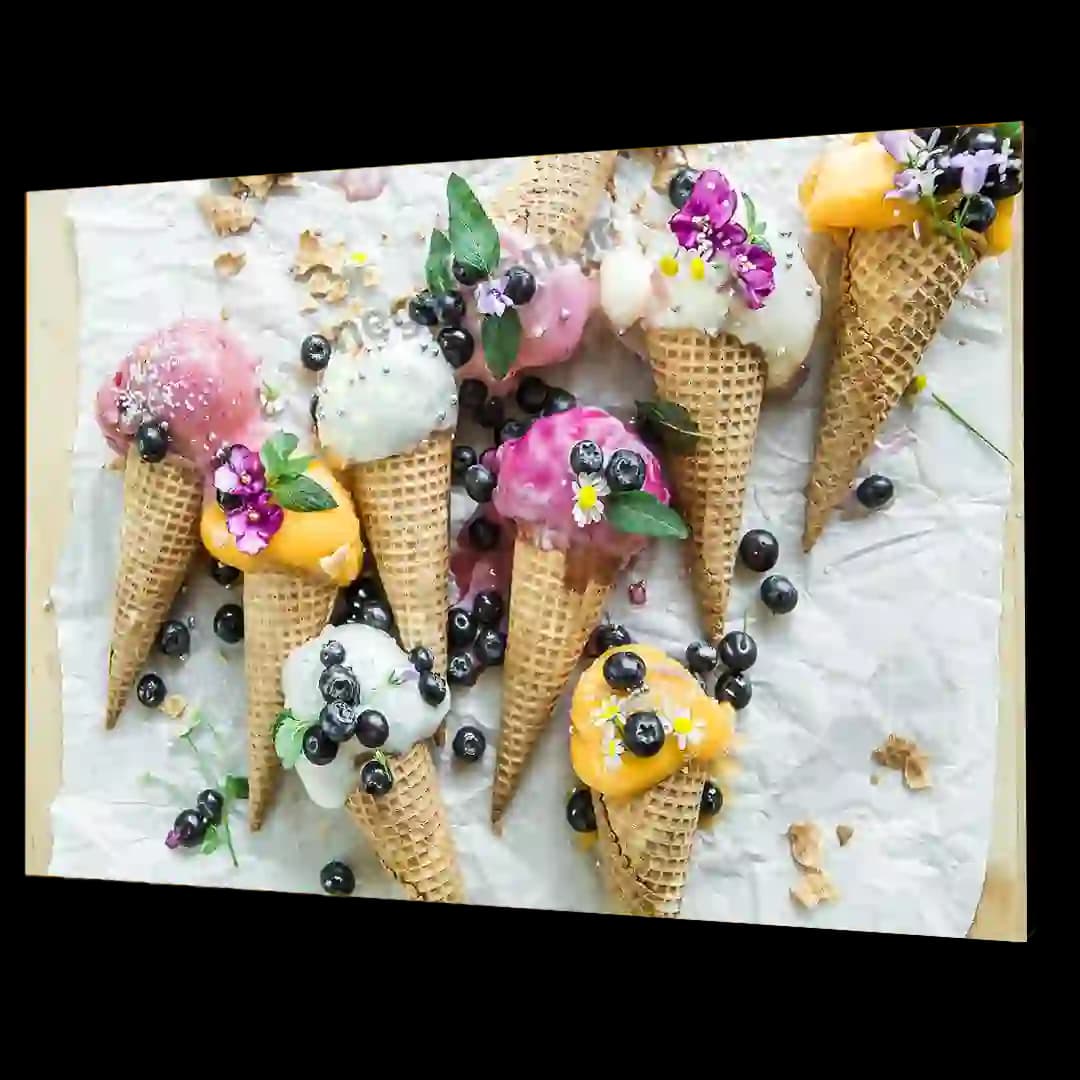 تابلو شاسی بستنی میوه یی مدل V29
