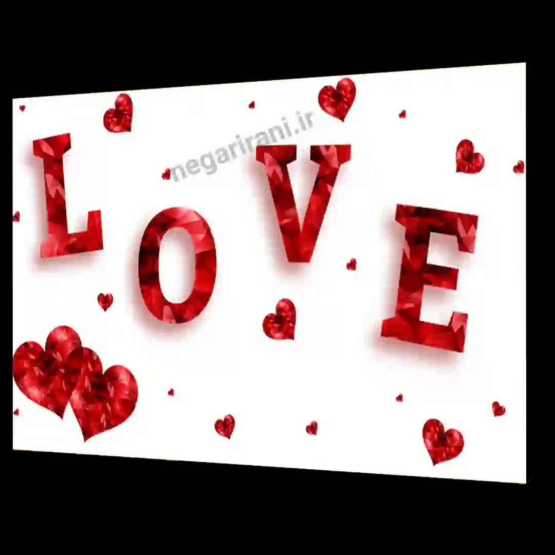 تابلو شاسی ایموجی LOVE مدل M3