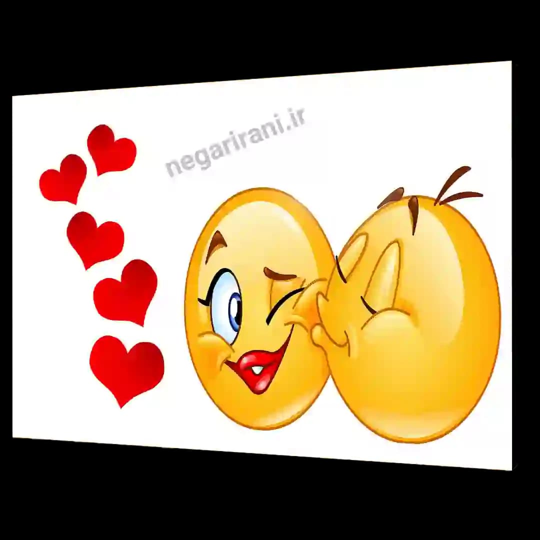 تابلو شاسی ایموجی عشق مدل M2