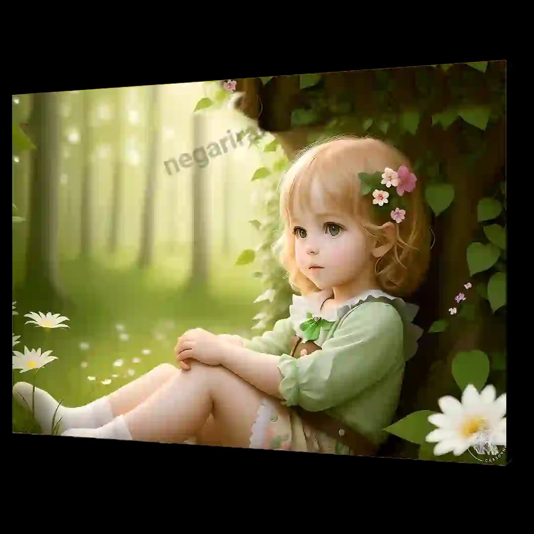 تابلو شاسی دختر بچه مدل D3