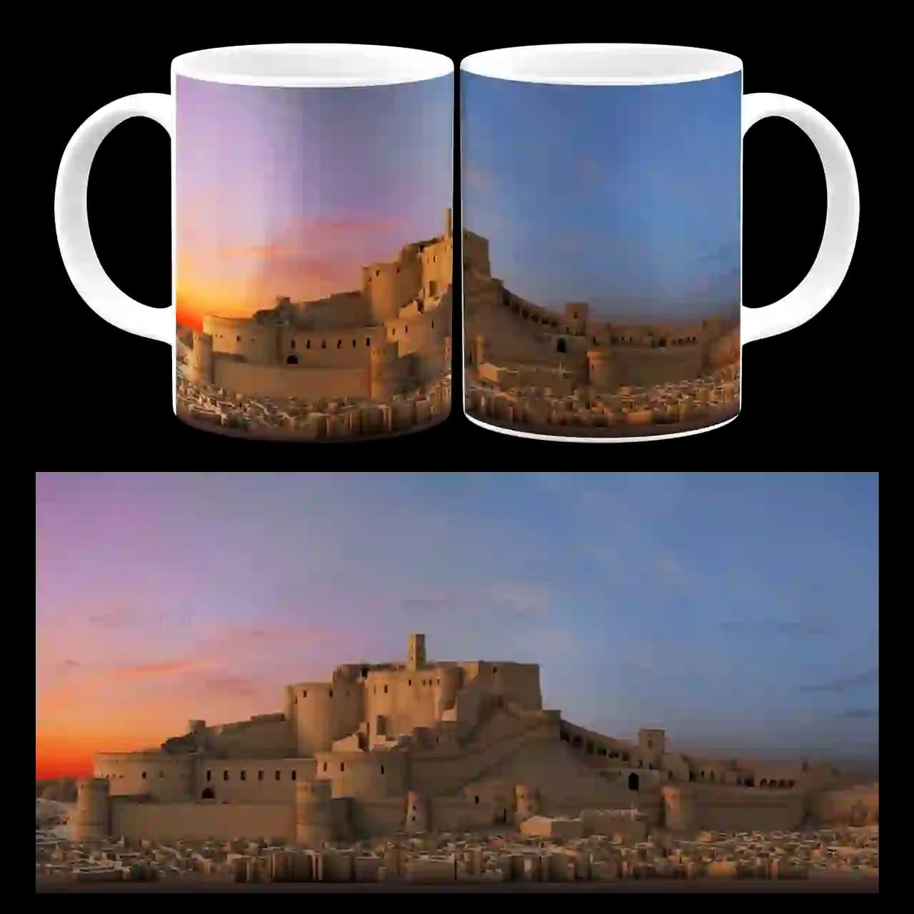 ماگ ارگ بم کرمان مدل P1