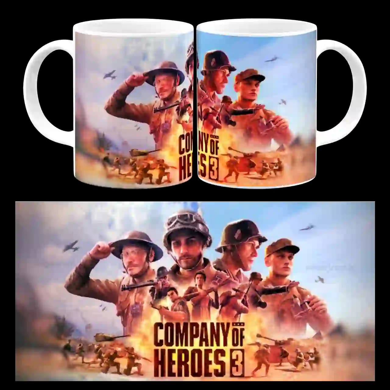 ماگ گیم company of heroes مدل O1